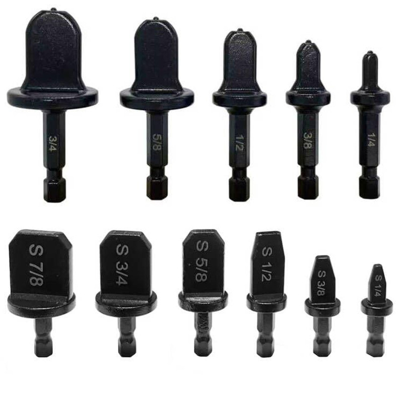 11Pcs HVAC Repairing Set Air Conditioner Copper Tube Expander Swaging Tool Manua