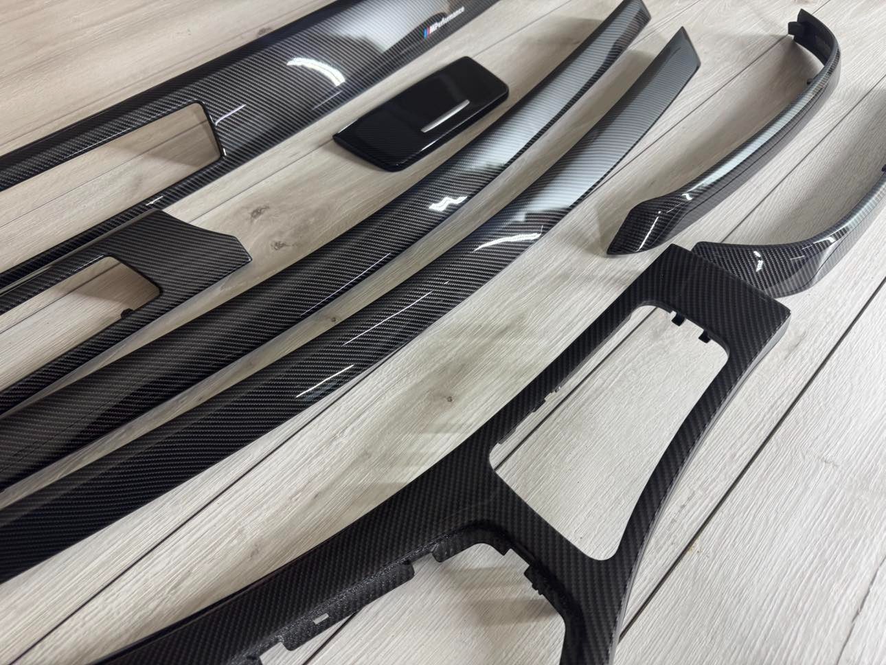 BMW E90 E91 Interior trim set NON IDRIVE ! Carbon FIBER LHD