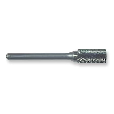 Widia M41220 Carbide Bur, Cylindrical-Ball Nose, 3/4