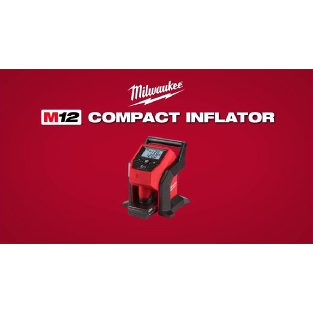 Milwaukee 2475-20 M12 Compact Inflator