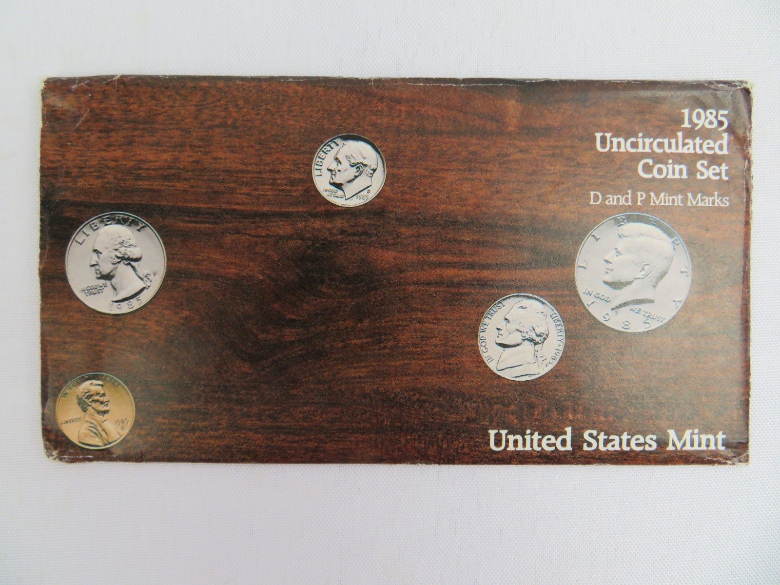 1985 Uncirculated D 6 Coins in Sets