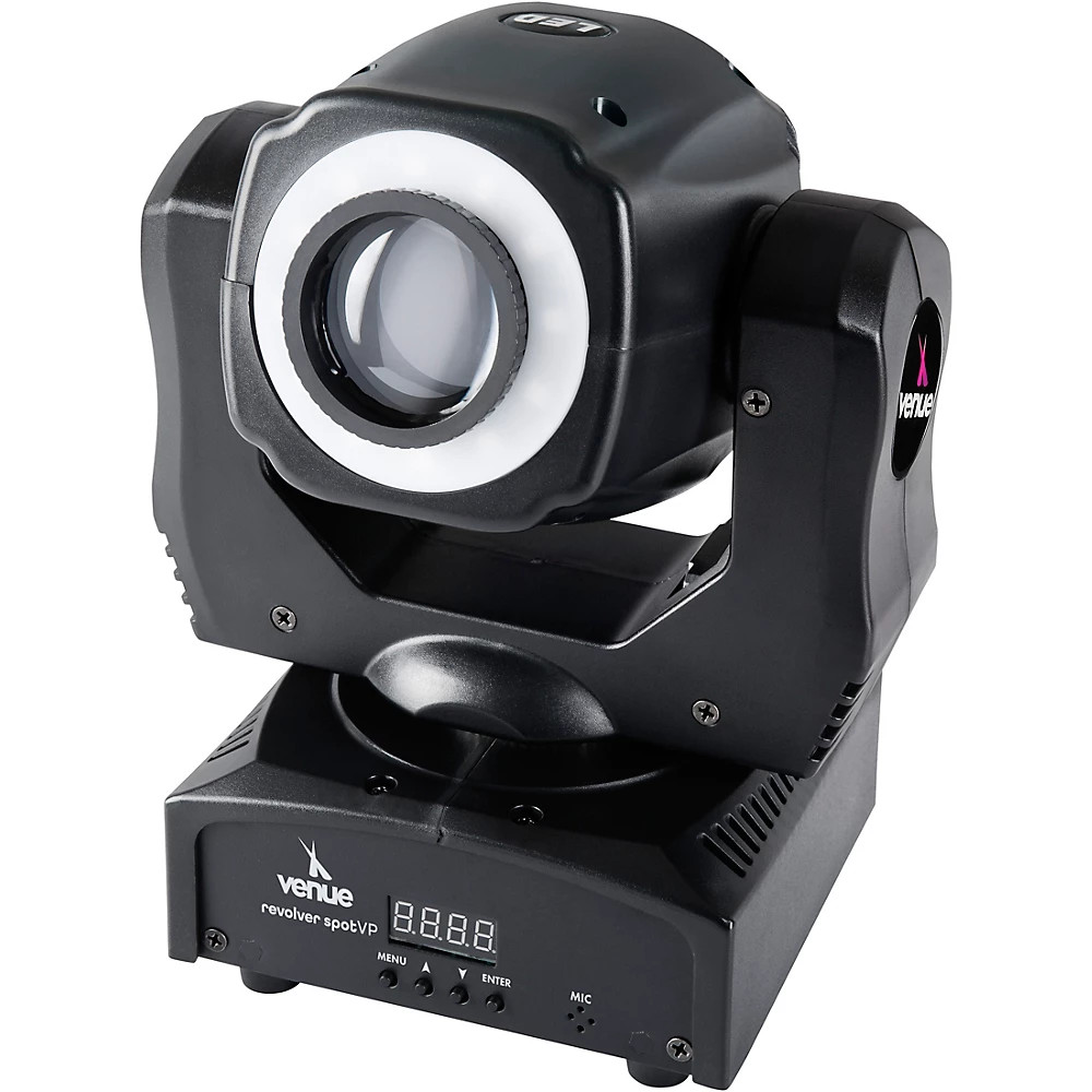 Venue Revolver Spot VP Moving Head Spotlight w/Gobos LED Ring and Venuelink Port