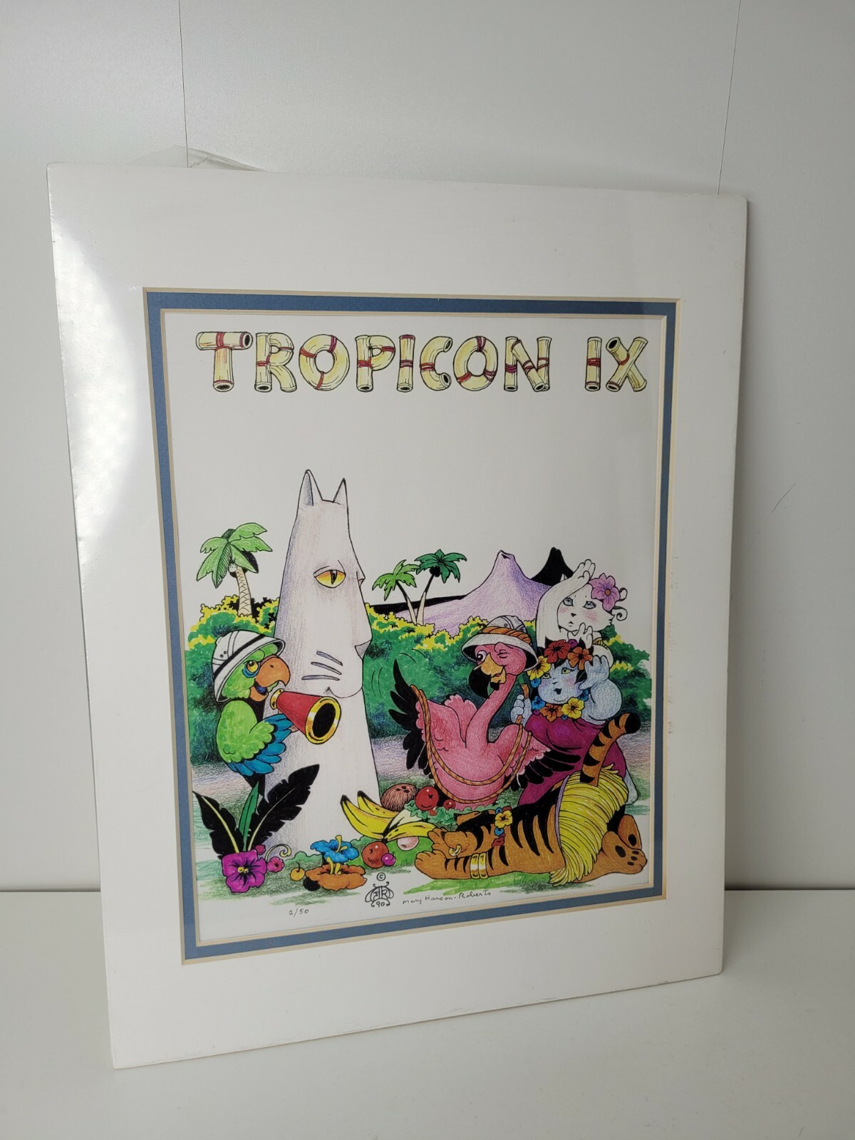 Mary Hanson Roberts T-Shirt Design Tropicon 9 Science Fiction Convention Print 2