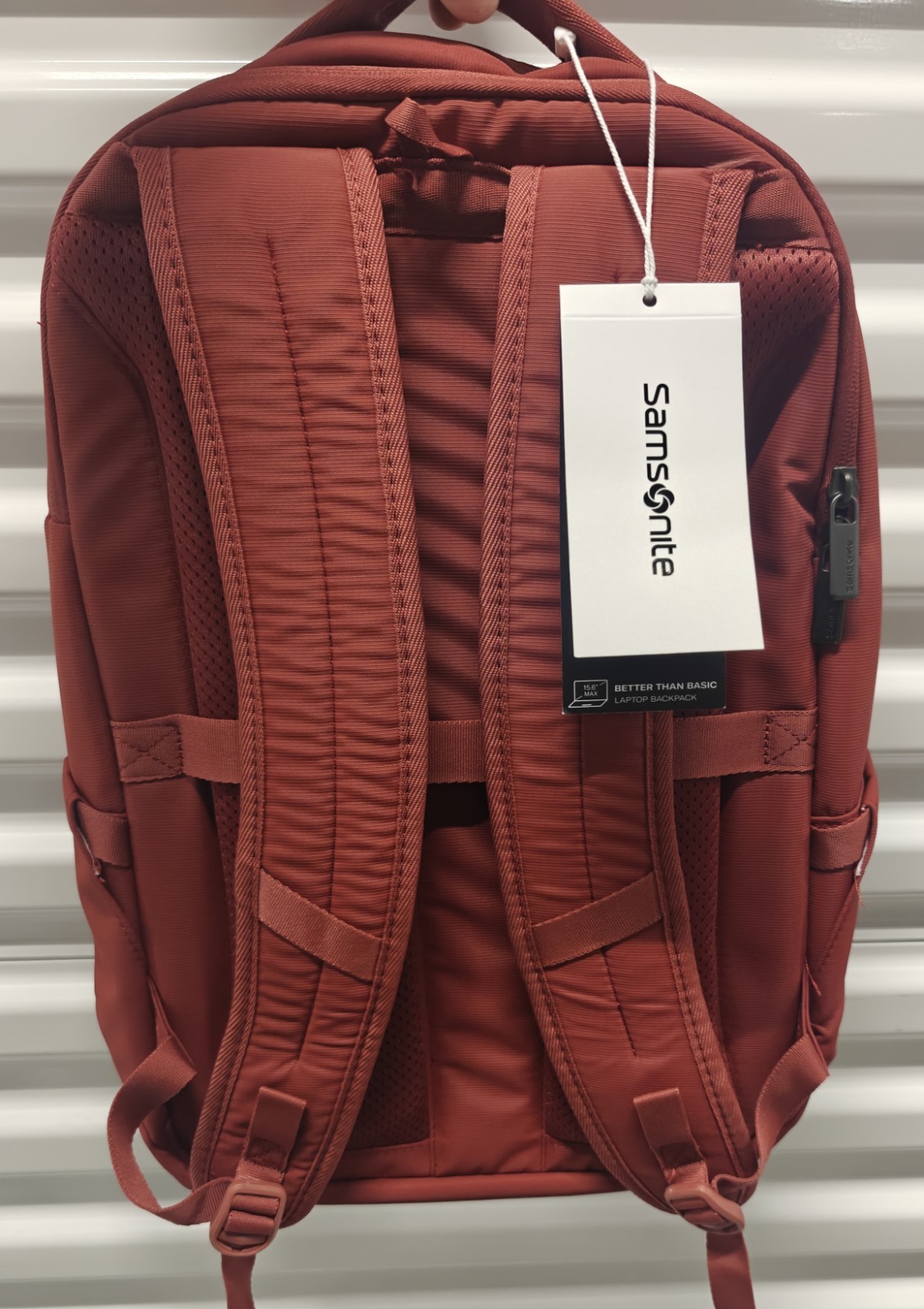 Samsonite Backpack Mars Red ,15.6 Laptop Pocket