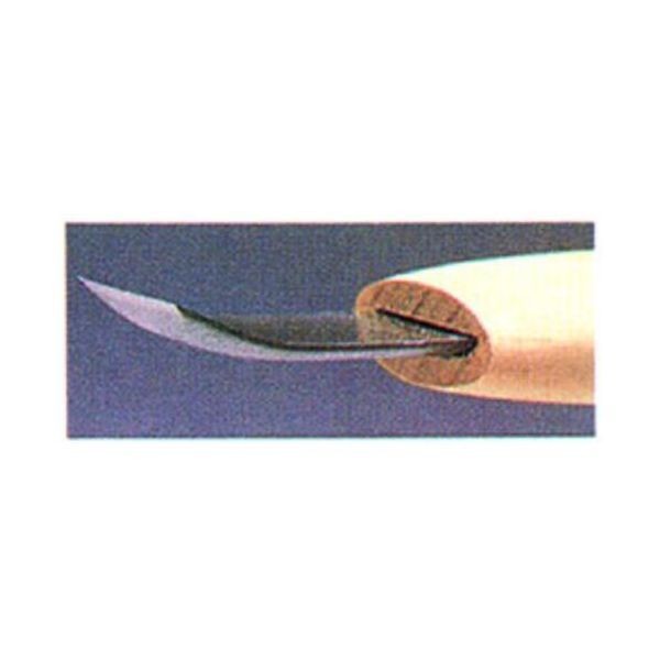 Japanese Knife 212mm Ultralight Round Curved Blade Handmade Steel