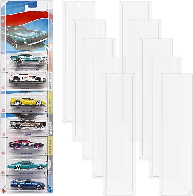 20Pcs Model Car Display Case Wall Mount Compatible with H-Wheels Match-Box