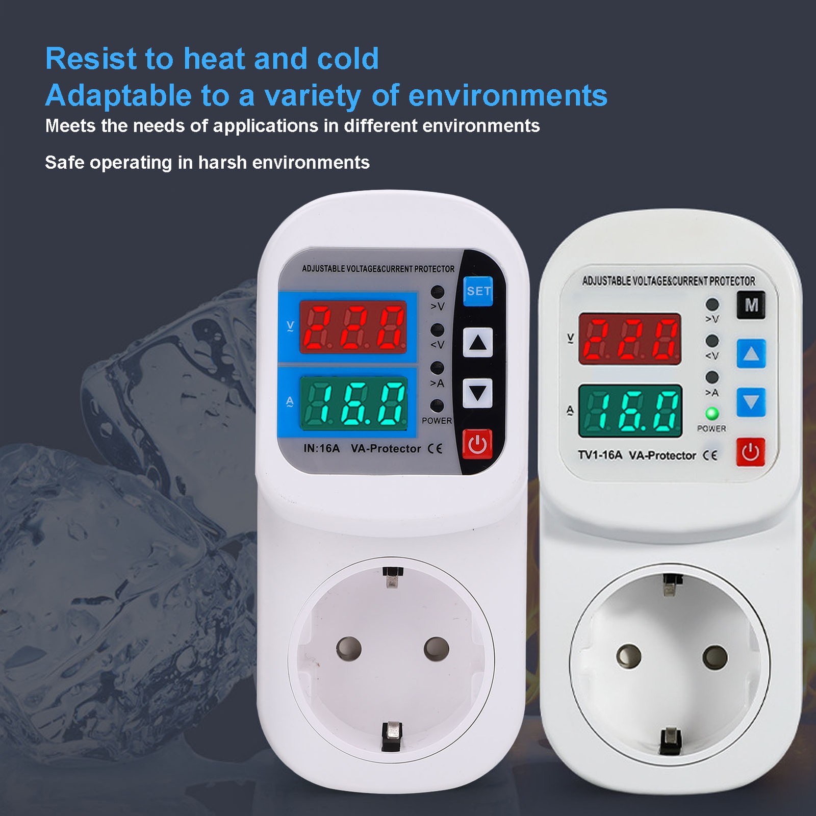 Adjustable Voltage Protector For Home Appliances Guard Socket Popular