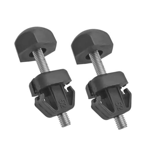 DS73-16K808-AA Hood Bumper Stopper Mount Bracket Set DS7Z16758B F81Z16758AB