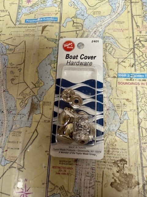 Taylor Made 6 Sets #401 Boat Cover Hardware Female Fastener for Cloth.