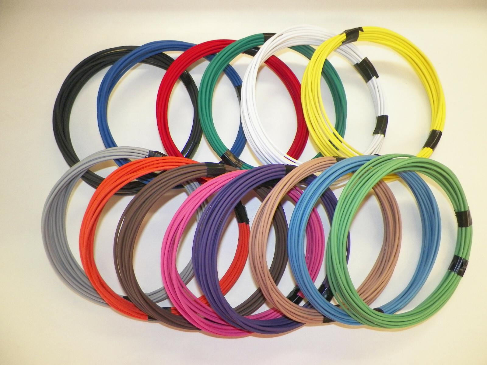 16 gauge TXL wire - Individual Solid Color and Size Options