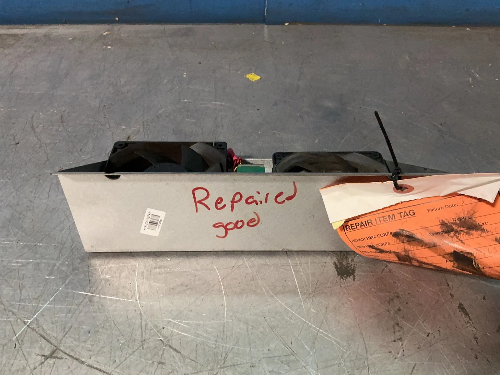 DUAL SERVO FAN UNIT.