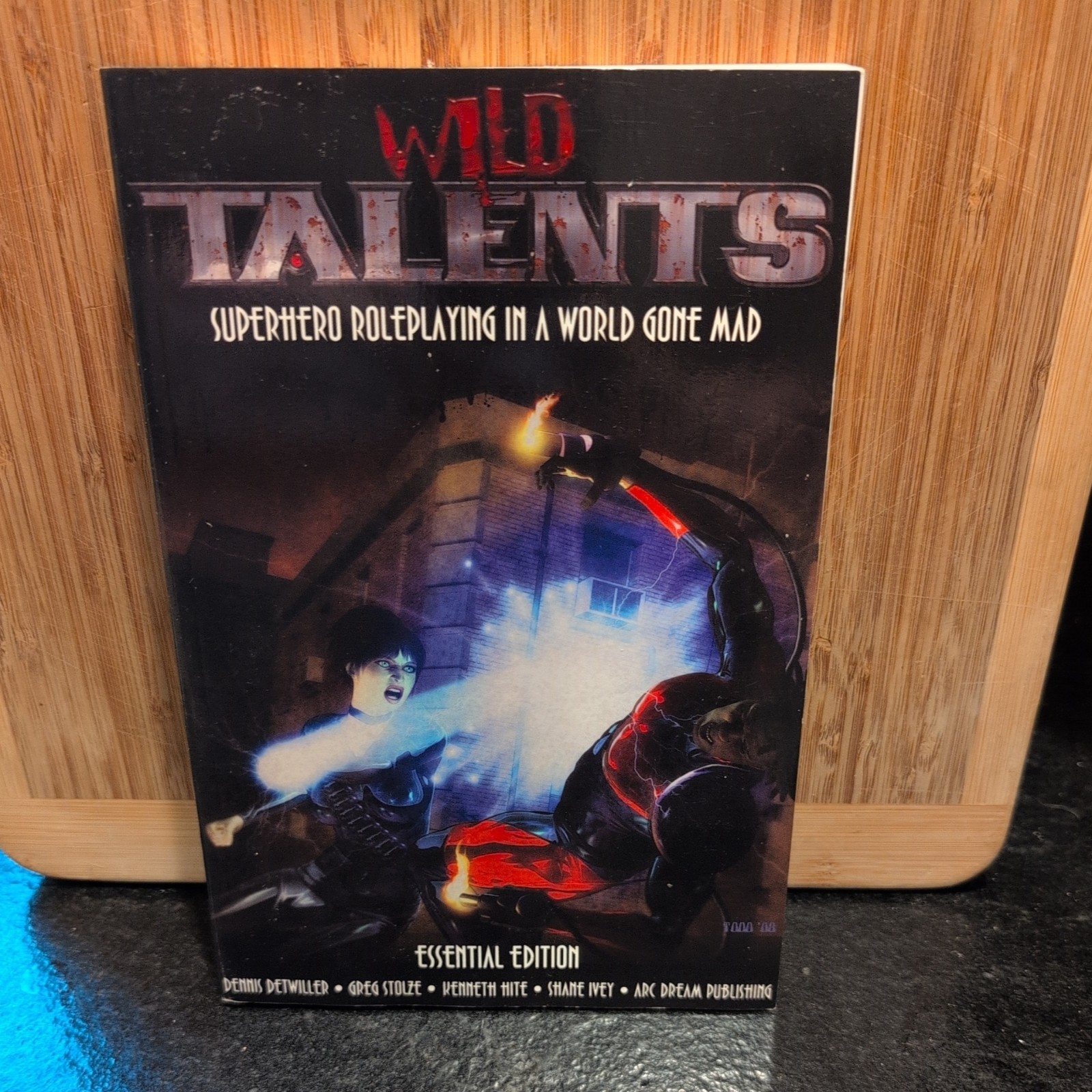 Wild Talents Superhero Roleplaying Game Essential Edition RPG Book