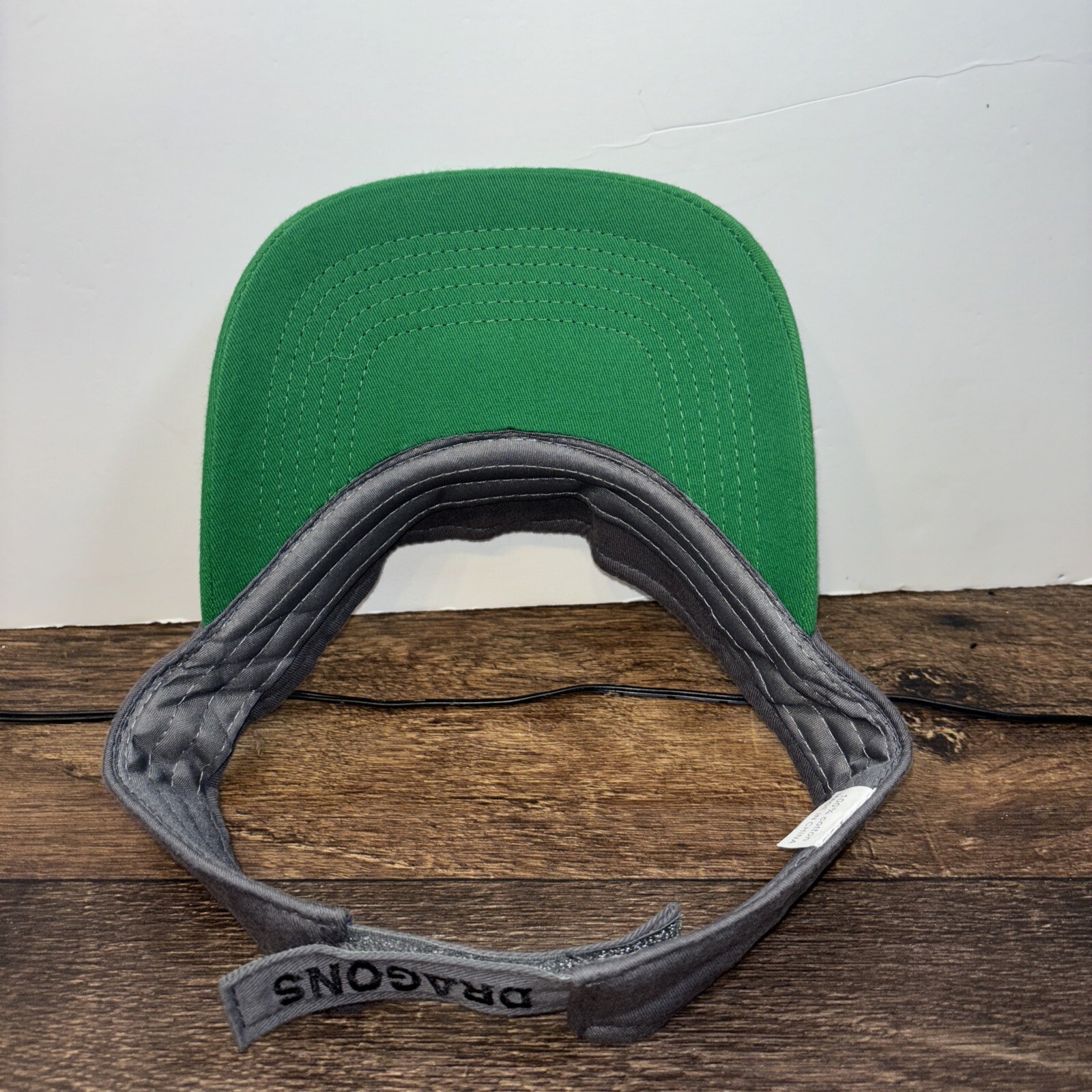Dayton Dragons Visor Hat Cap Adjustable Strap Back Minor League Baseball Golf