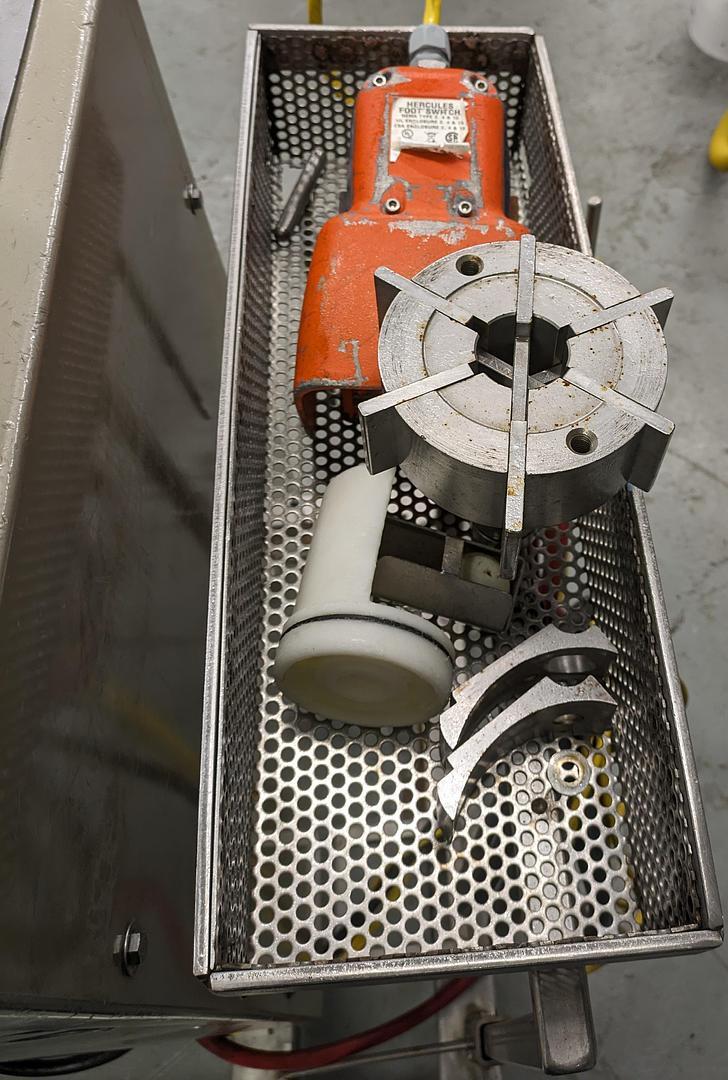 Handtmann VF-50 vacuum portioning/filling machine