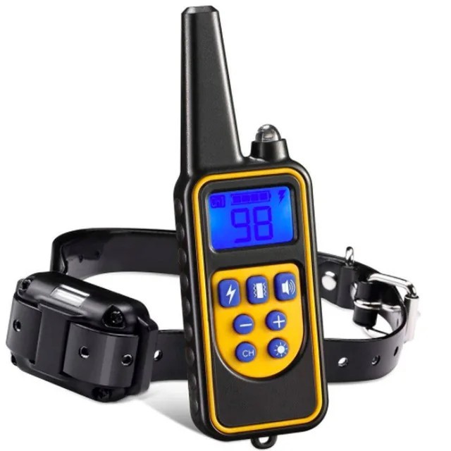 Dog Training Collar 3000FT Remote Rechargeable Shock PET Waterproof Trainer