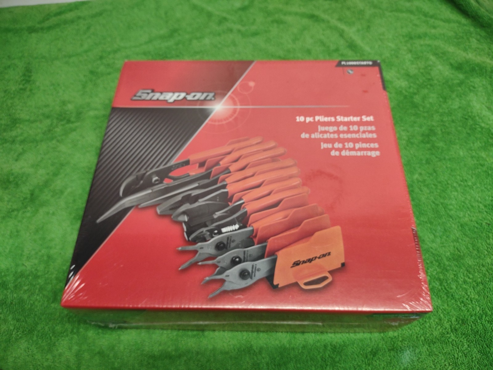 New!!! Snap-on PL1000STARTO 10pc Pliers Starters Set Needle Nose Cutters Crimper