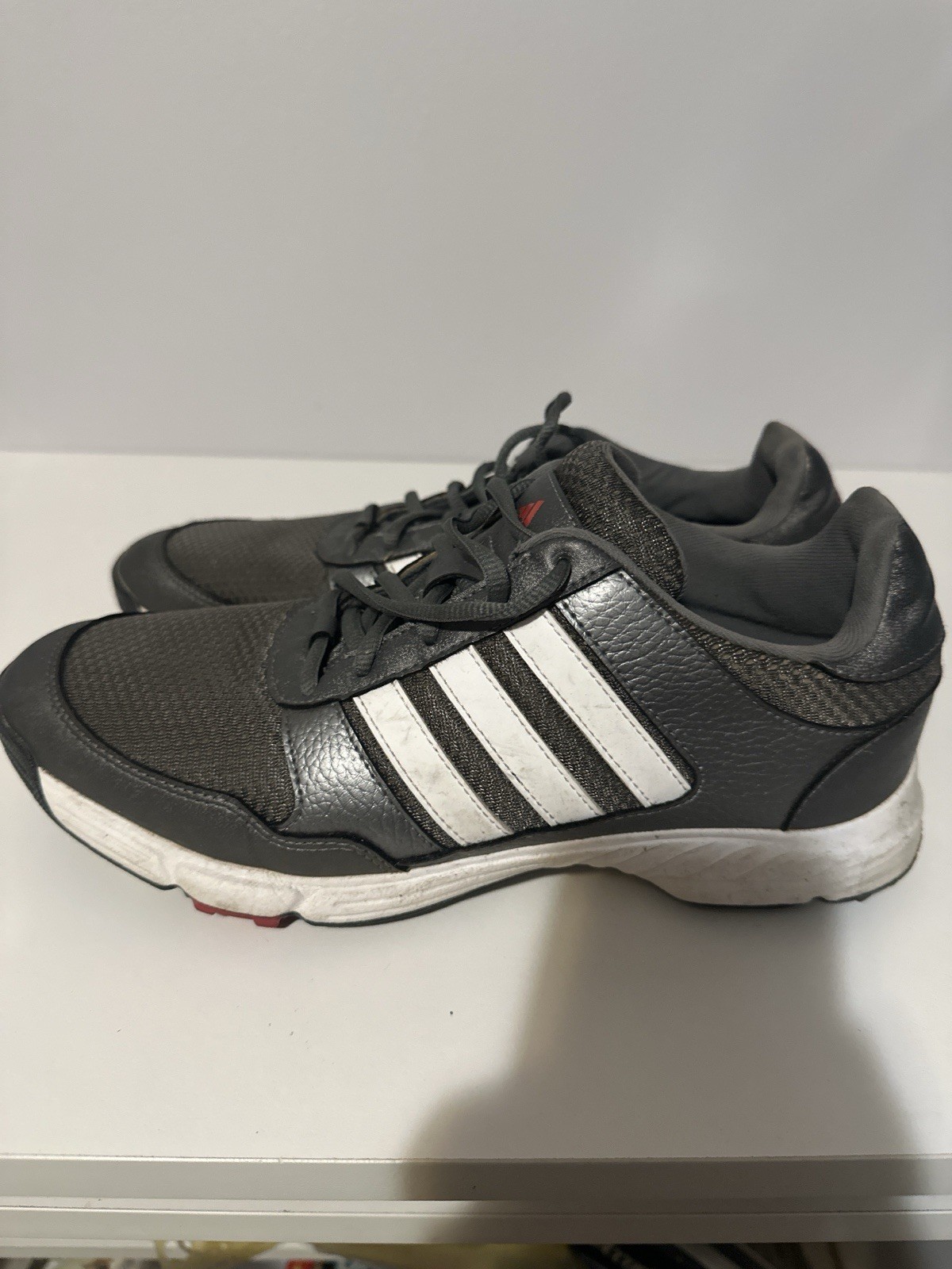 Adidas Tech Response 4.0 Spiked Golf Shoes Grey/White