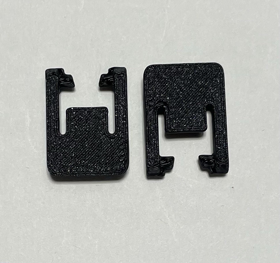 3D Printed Logitech Ergo K860 Keyboard Replacement Feet PETG - Outer & Inner 2pk