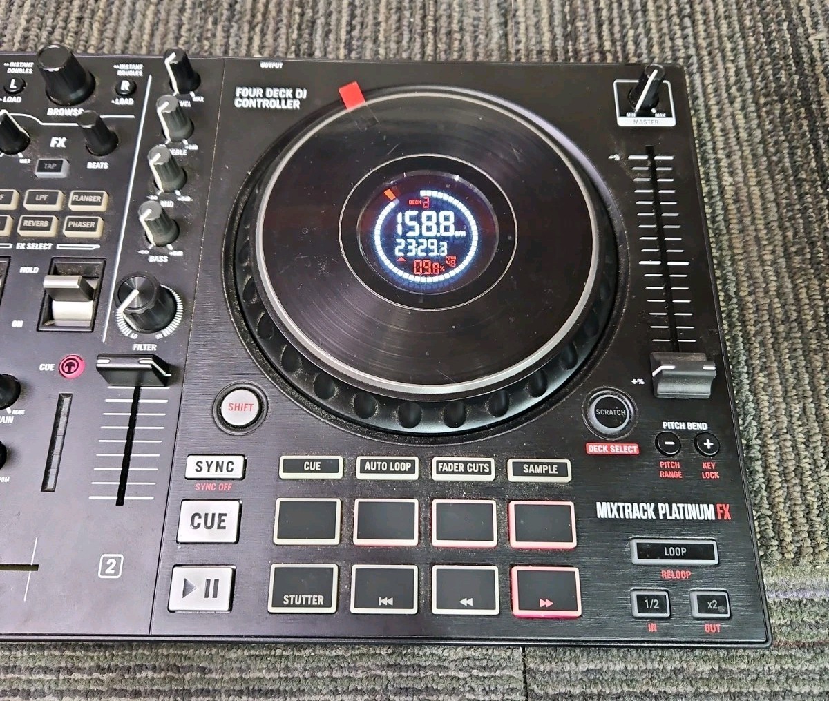 Numark Mixtrack Platinum FX Four Deck DJ Controller
