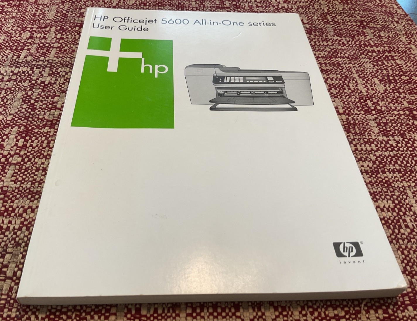 HP Officejet 5600 All-in-One Series USER GUIDE 138 pages 2005 VG Condition