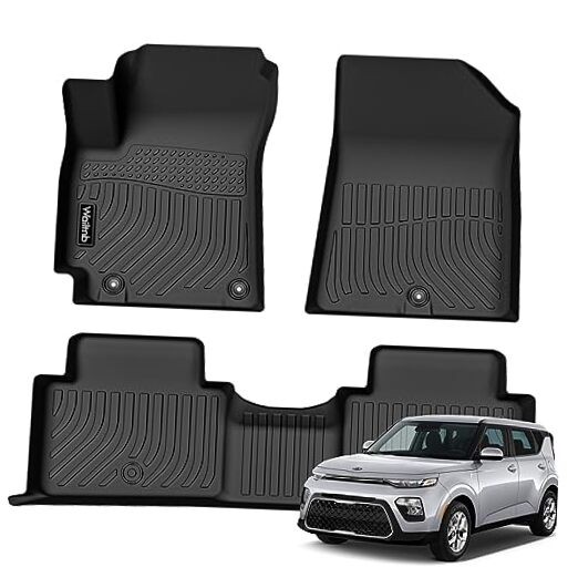 -Floor Mats Custom for Kia Soul 2020-2026 (Not EV) 15|For Soul|2020-2026|Mat