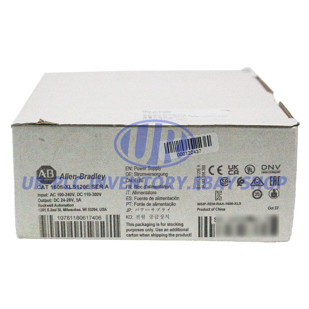 Factory Sealed AB 1606-XLS120E 24 VDC Power Supply 1606XLS120E