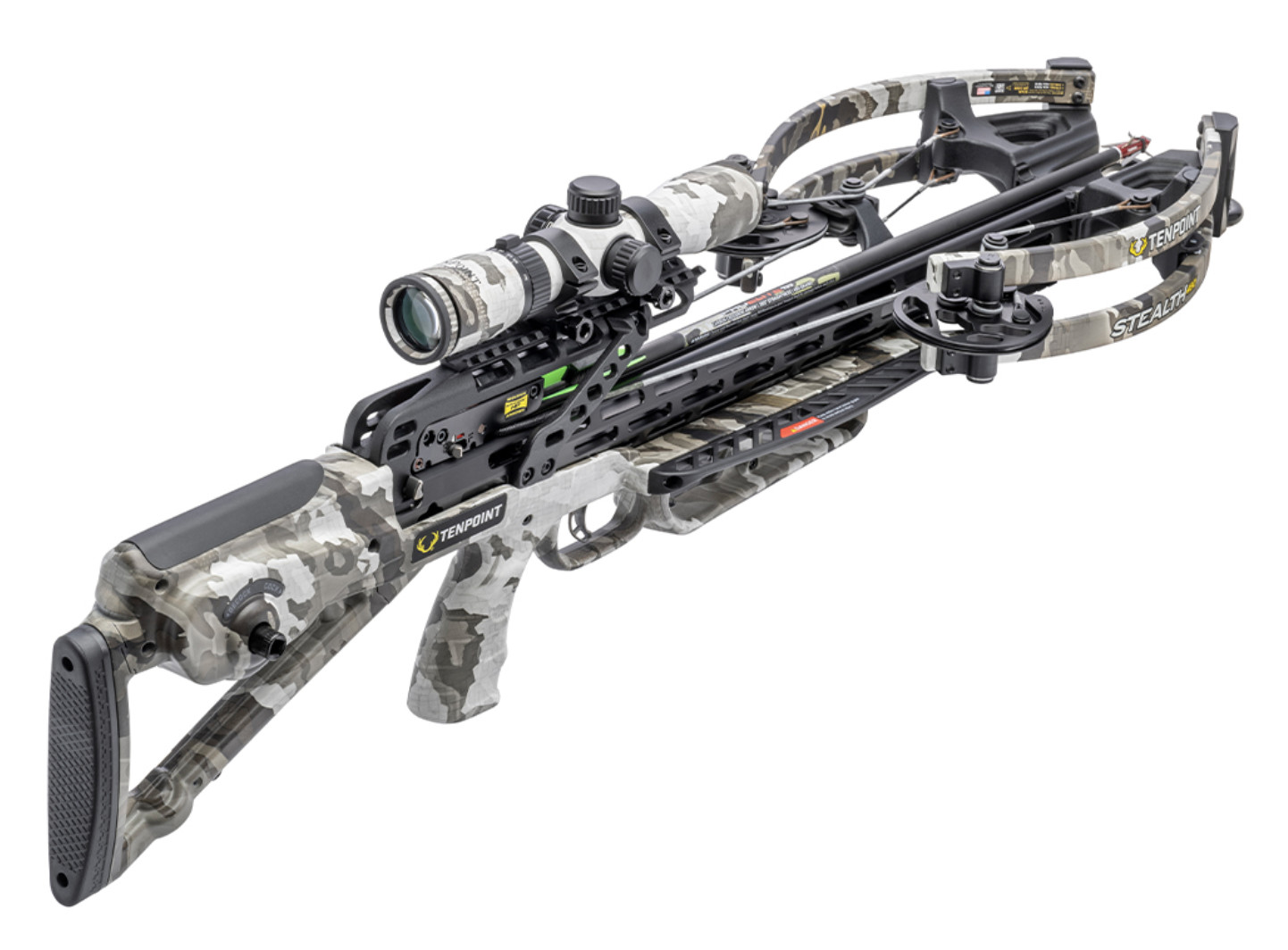 TenPoint Stealth 450R Crossbow with ACUslide and RangeMaster Scope Vektra - New