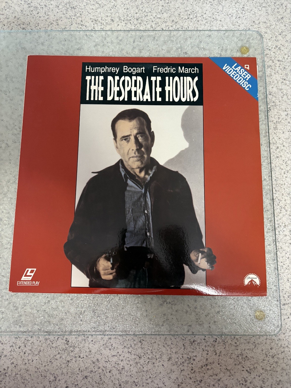 The Desperate Hours LaserDisc 1955 Thriller Extended Play Paramount
