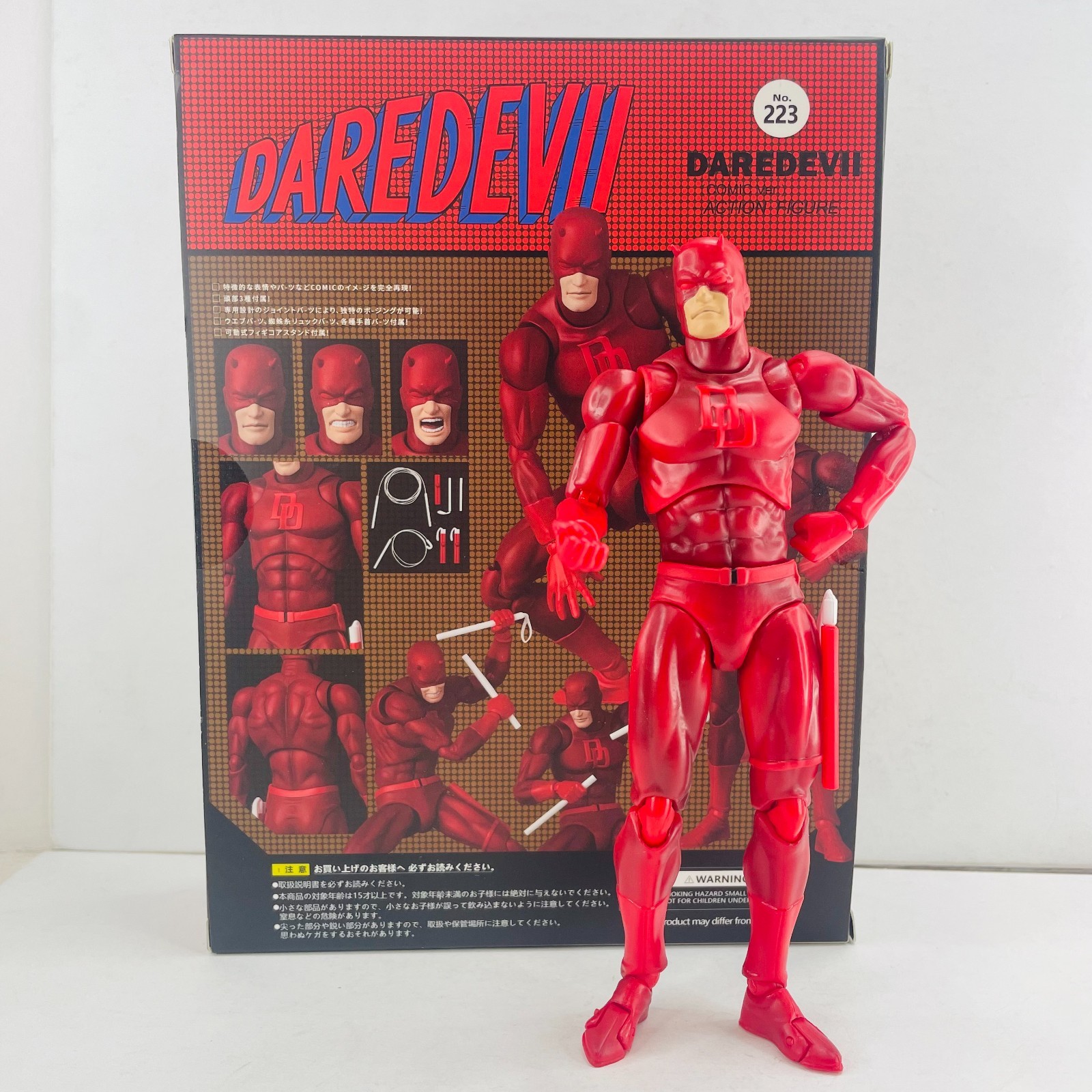 US STOCK! CT Toys No.223 Daredevil Comic Ver. 6in Action Figure Boxed Xmas Gift‌