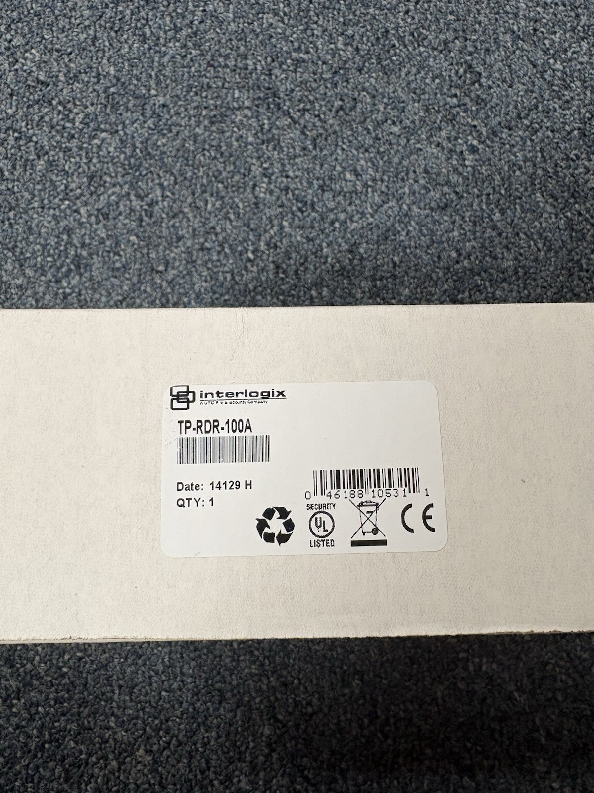 Interlogix T-100 Model Reader TP-RDR-100A