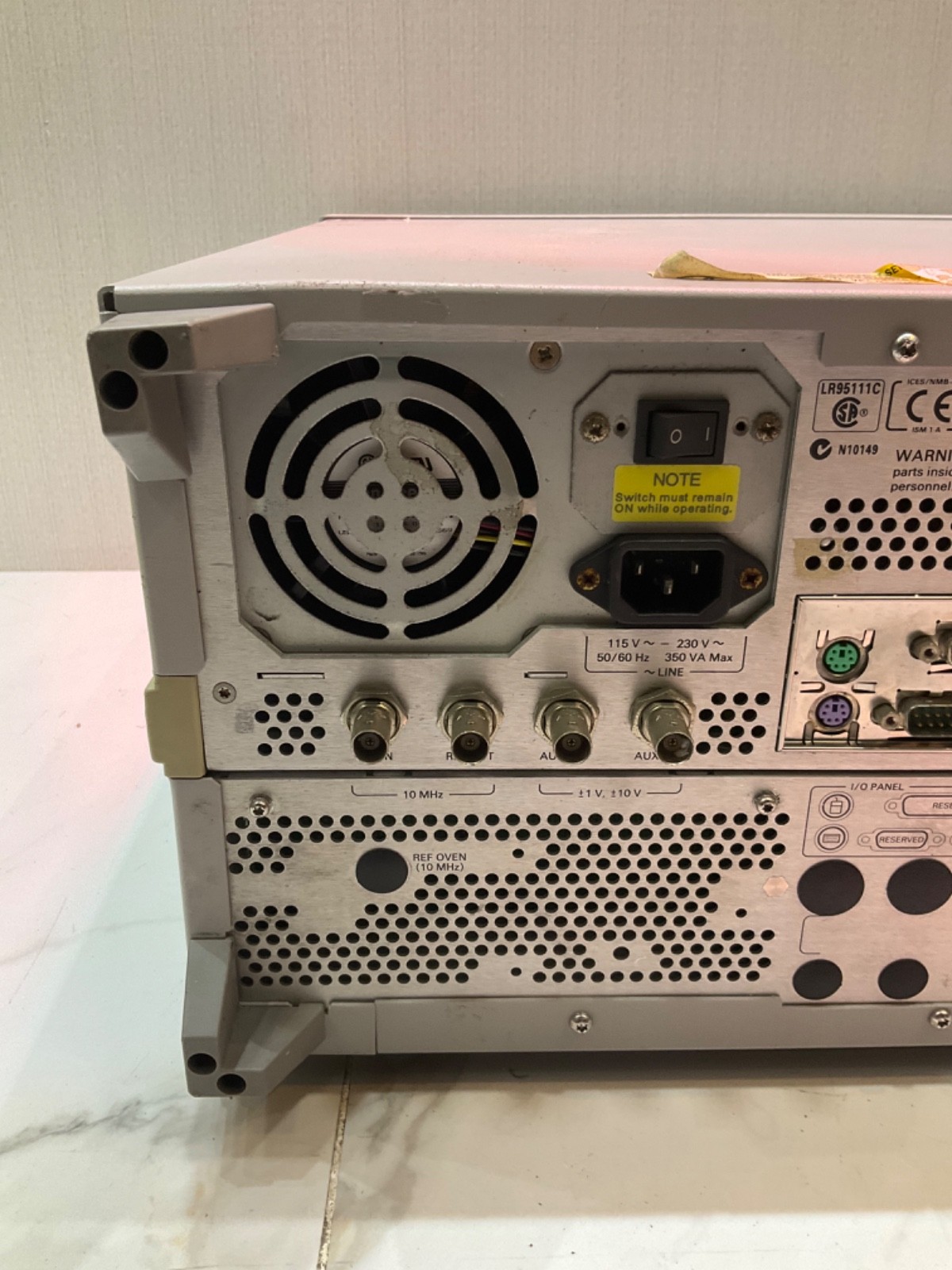 AGILENT TECHNOLOGIES E5071C NETWORK ANALYZER 9KHz-8.5GHz E5071C-ATO-65898