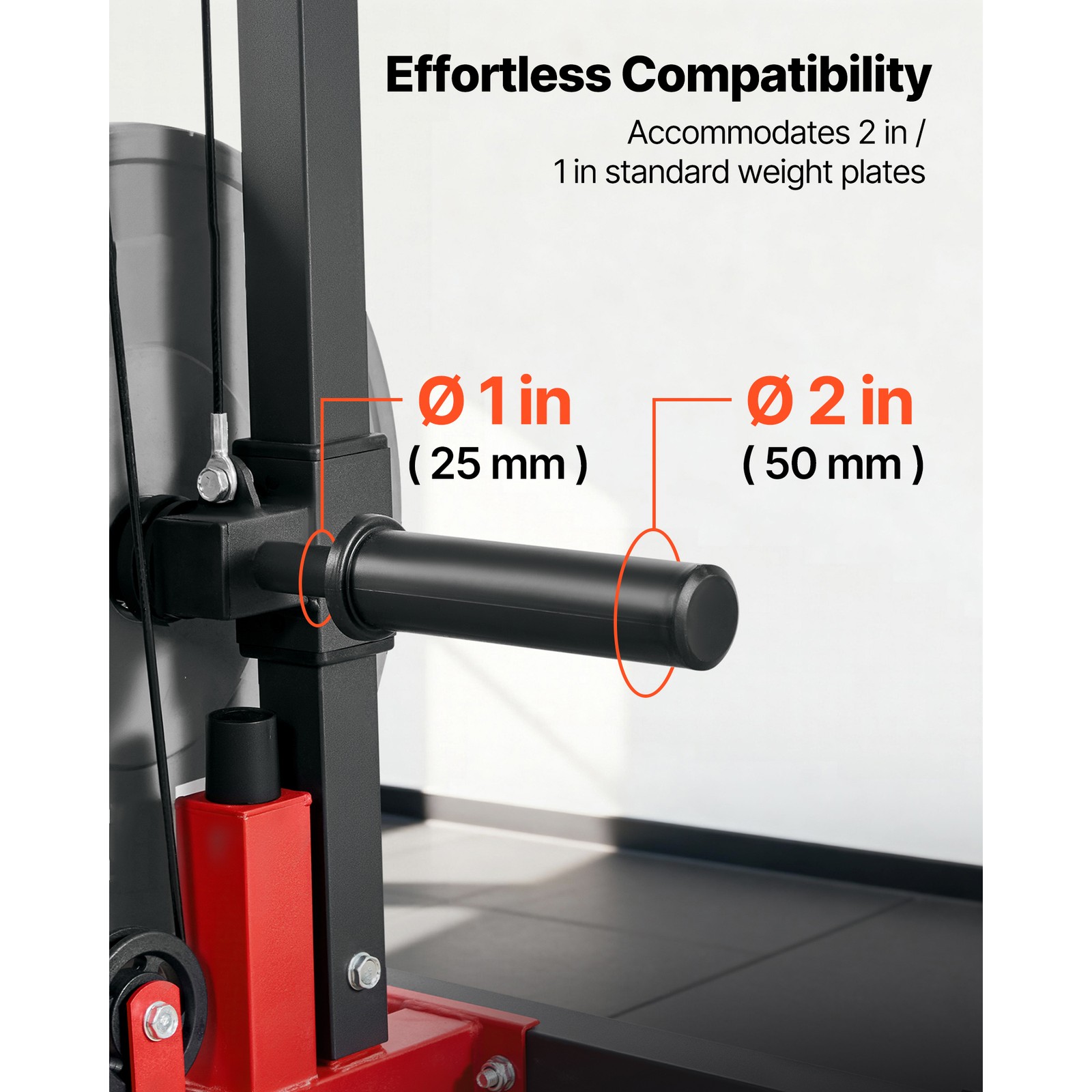 Uimoso 3-in-1 LAT Pull Down Machine with Adjustable Seat and Versatile Design