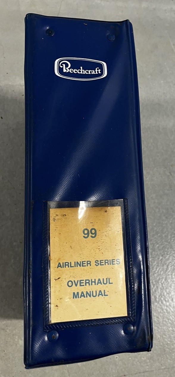 Beechcraft 99 Airliner Series Overhaul Manual 99-590015-3A12 1980 Original  READ