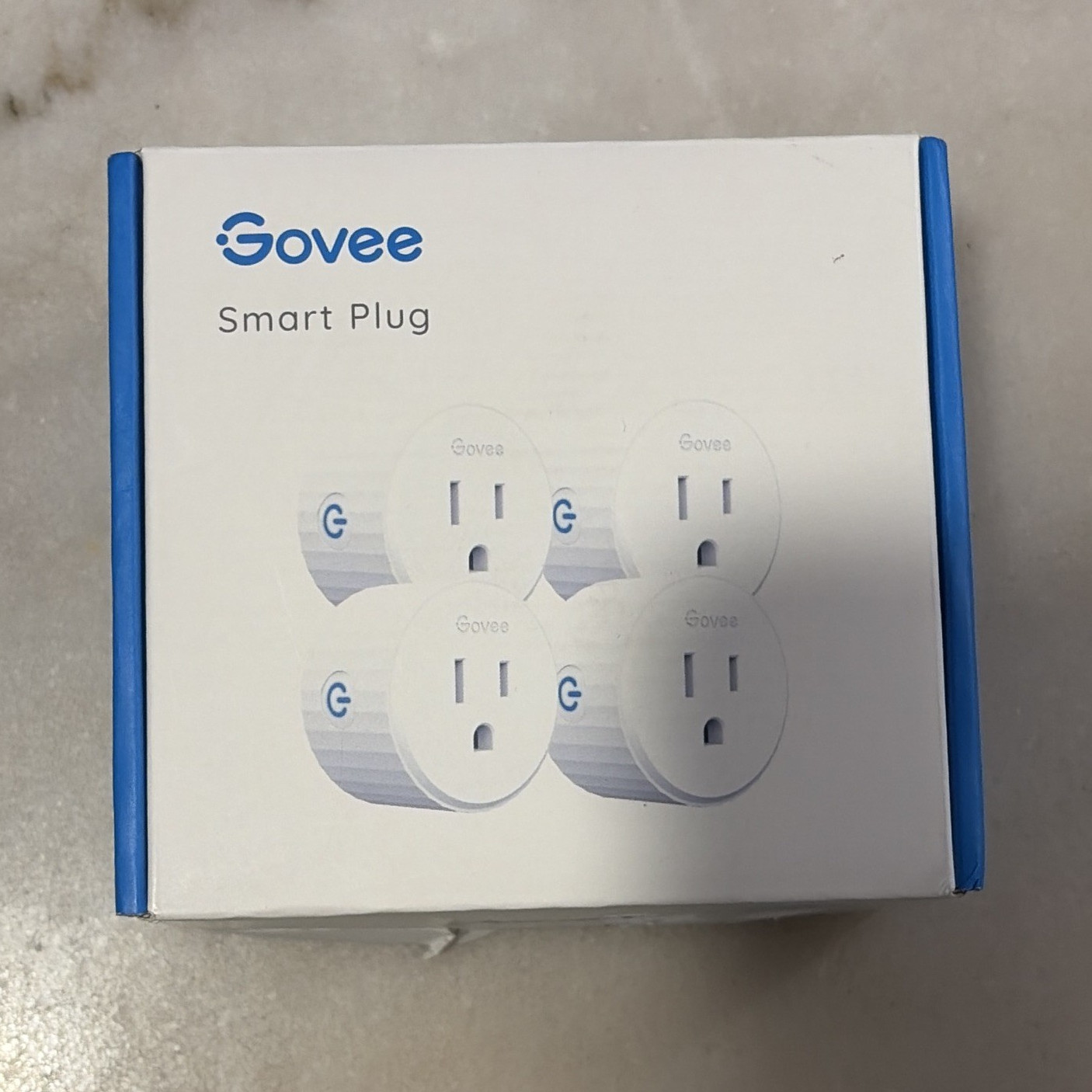 Govee Wi-Fi Smart Plug 4-Pack White, Works w/ Alexa & Google Assistant