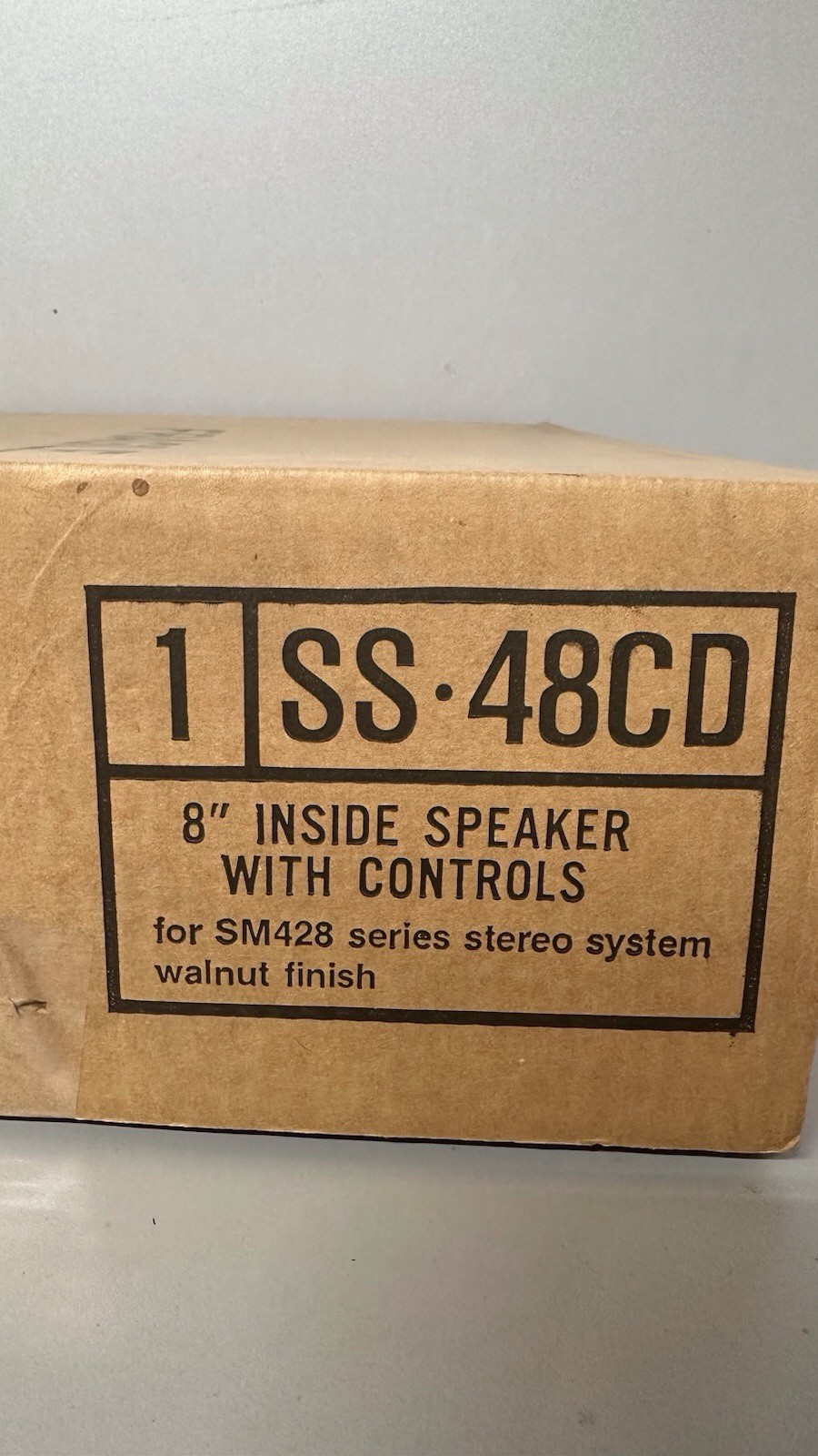 Nutone Scovill SS-48C 8" Inside Speaker w/ Controls