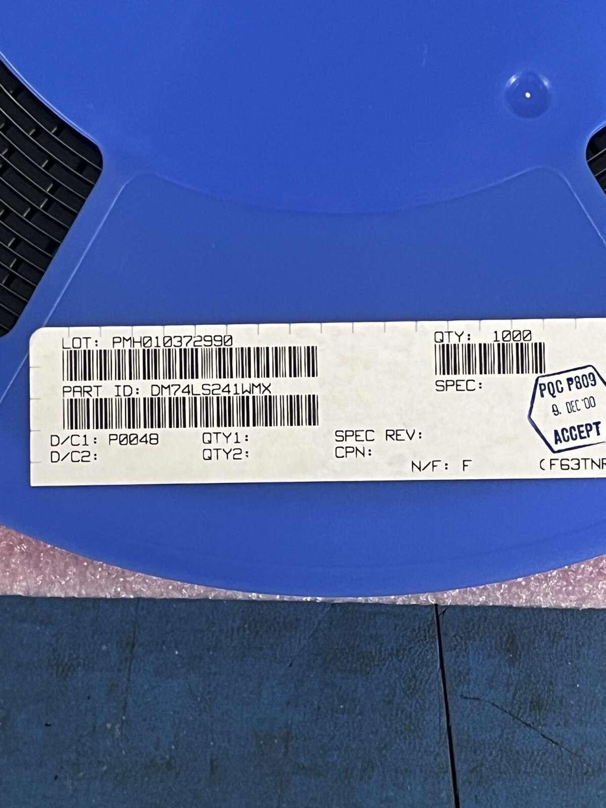 DM74LS241WM IC OCTAL BUFFER LINE DRIVER 5.25V 20SOIC FAIRCHILD (LOT OF 10)