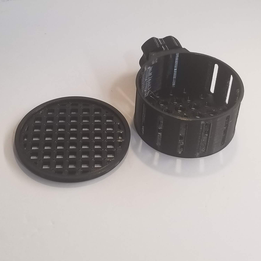 Magnetic Mushroom Basket –Protector w/ Easy Remove Cap -3D Printed - PETG
