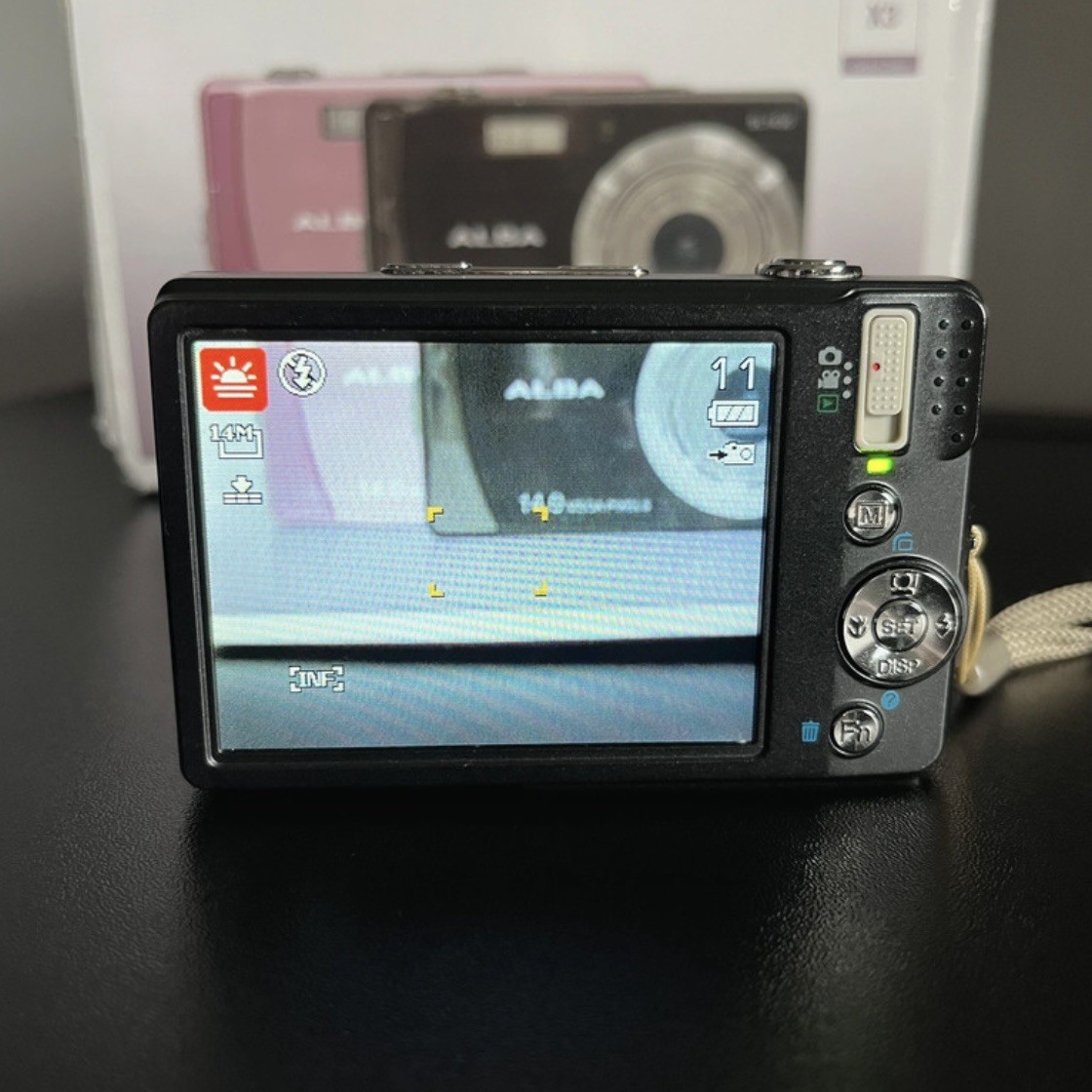 Alba SL1430 14.0MP Compact Digital Camera Black Tested Working Boxed