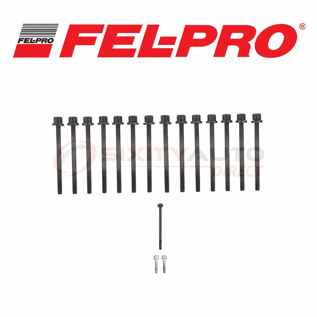 Fel-Pro Cylinder Head Bolt Set for 2002-2004 Oldsmobile Bravada 4.2L L6 - gl