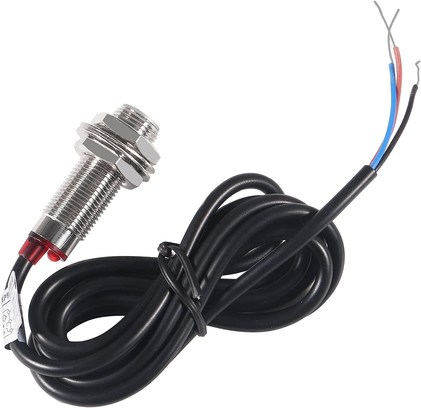 4pcs 10mm NJK-5002C Hall Effect Proximity Sensor Proximity Switch NPN 3-Wires...