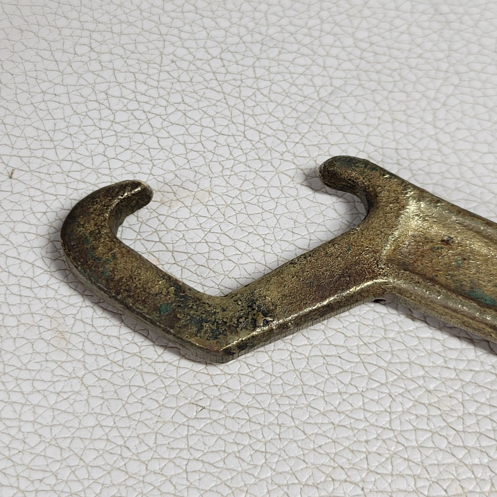 Maddock Brass Spanner Bung Hose Wrench 8.75" Vintage Tool