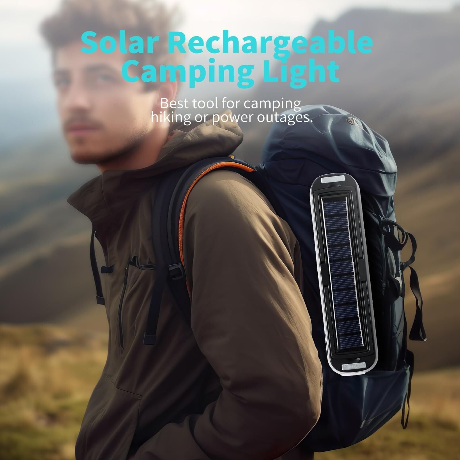 Solar Camping Lantern - Solar Rechargeable Camping Light, Solarohandy Solar P...