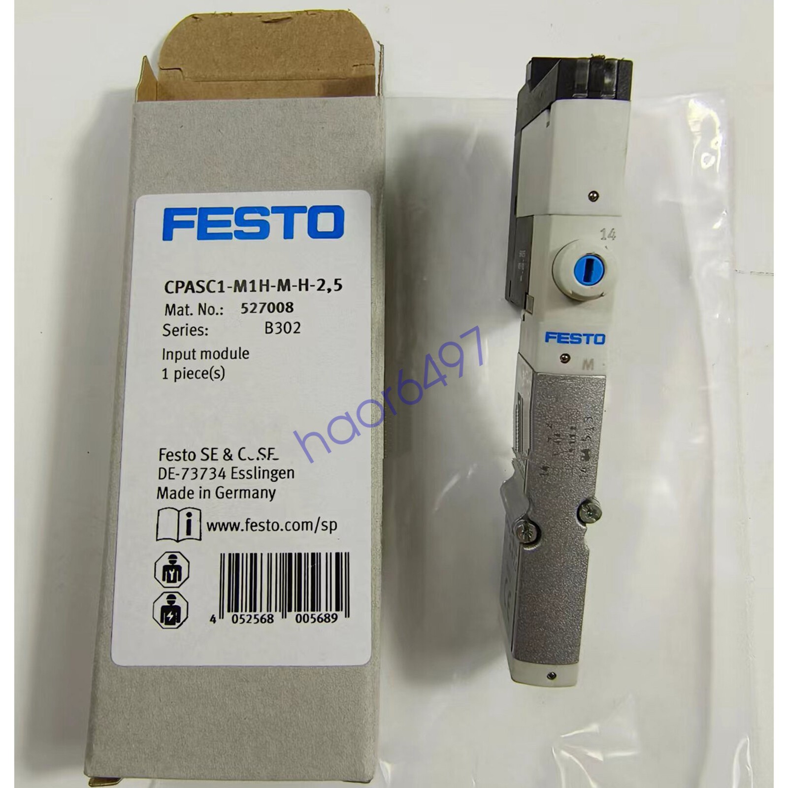 1pc NEW for FESTO CPASC1-M1H-M-H-2.5 Solenoid Valve spot stock