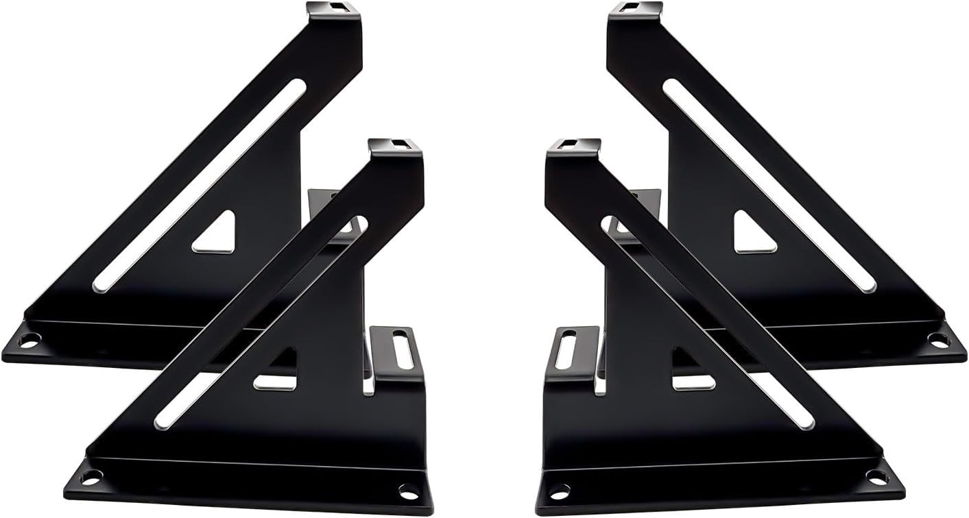 Steel 2 Amp Amplifier Rack Coated by Black Powder Used for Car Audio