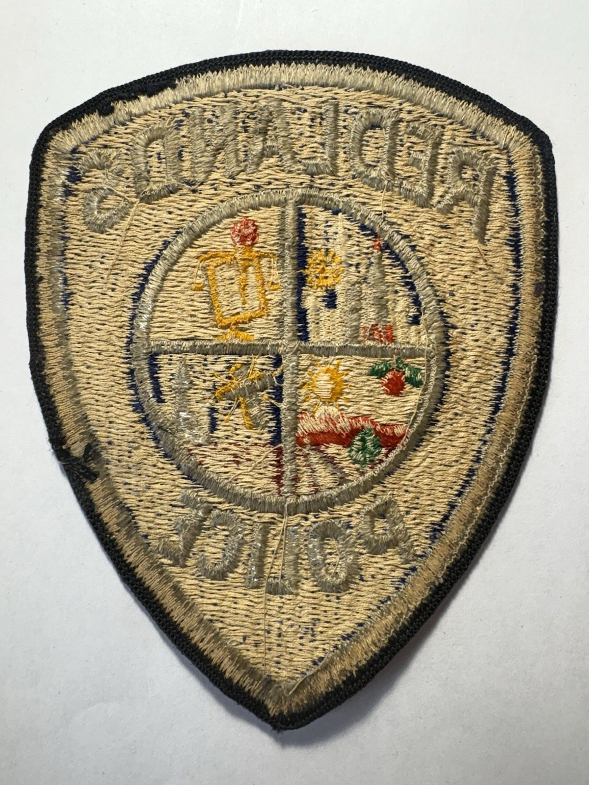 Redlands California Police Patch