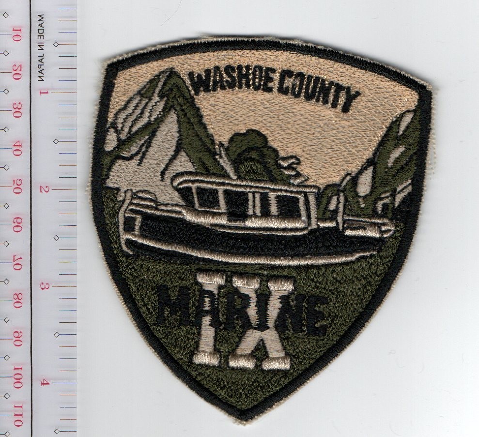 Washoe County Sheriffs Office Marine 9 Unit NO TARIFF