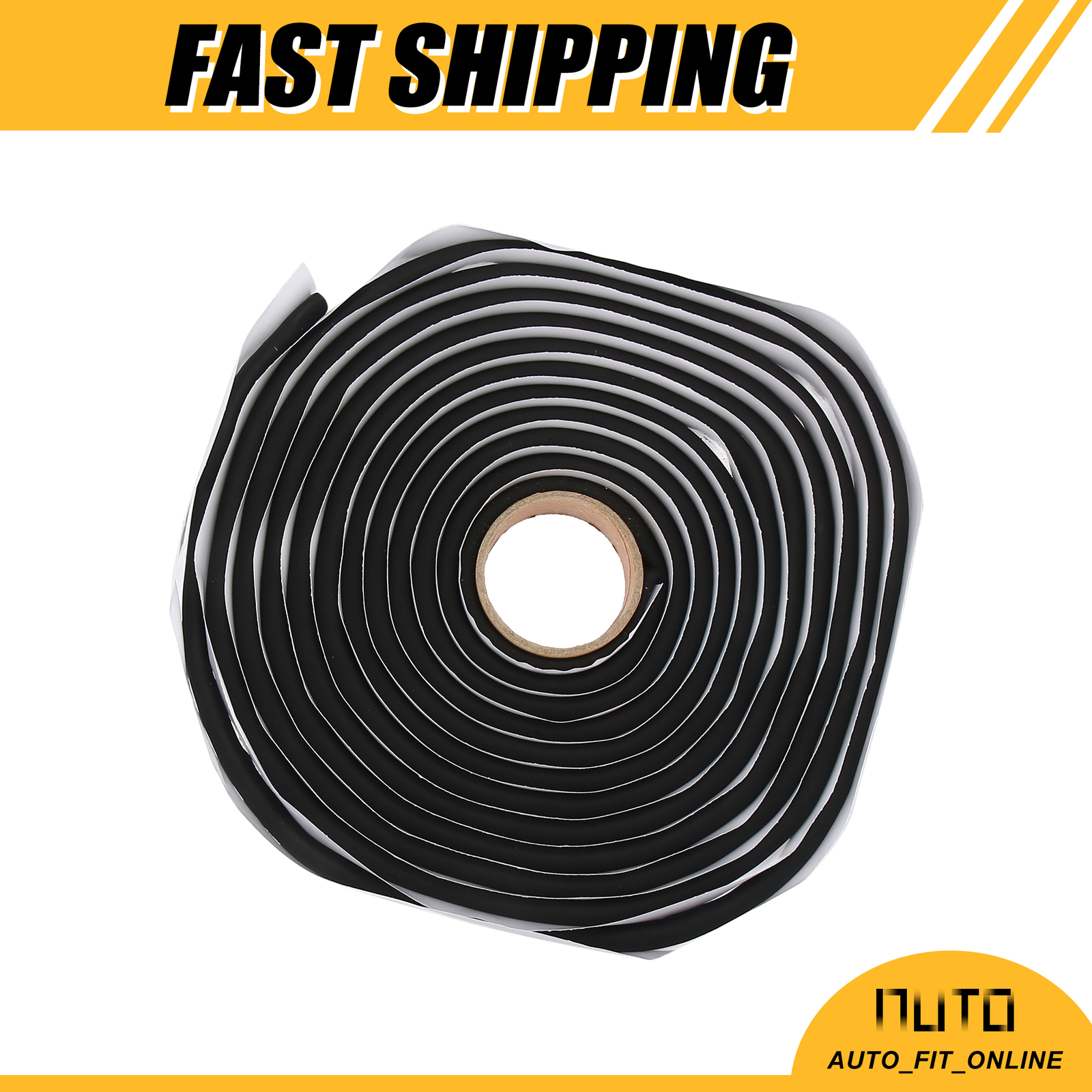 ONE 16.4ft 5M 8mm 0.31" Butyl Rubber Sealant Tape Universal for Car Headlight