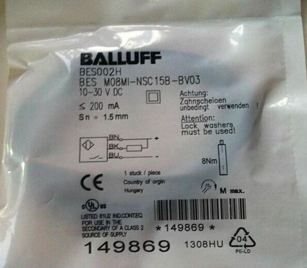 NEW BALLUFF BES M08MI-NSC15B-BV03  *TT