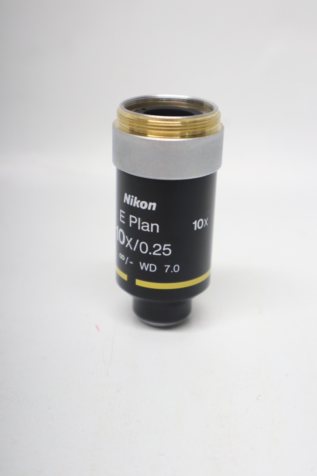 Nikon E Plan 10X/0.25 / - WD 7.0 Microscope Objective