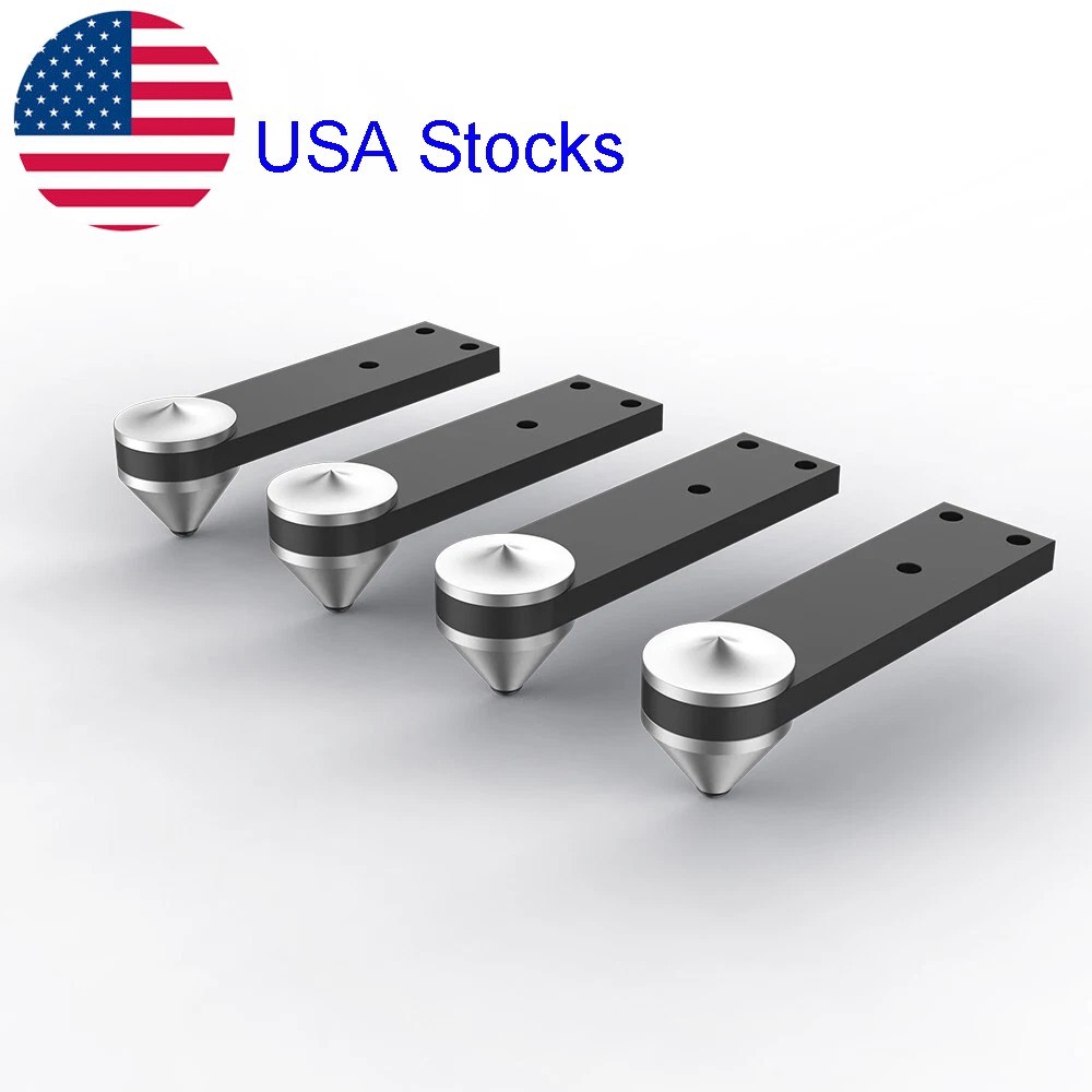 4PCS Combined Type Speaker Foot Subwoofer Shockproof Spike Bracket Speaker Spike